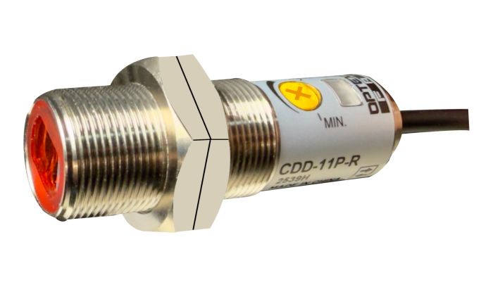 OPTEX Diffuse 110mm Short range Diffuse M18, PNP NO/NC