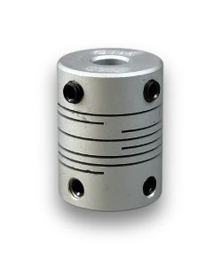 BCH-S-18D-25L-6-6||Aluminium Alloy coupling,6mmx6mm, (Encoder, Stepper Motor) 