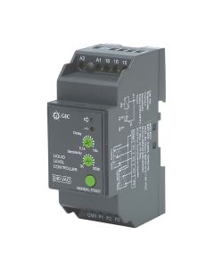 GIC 4431AD1, 400VAC, 1 C/O,1K to 200K Sensitivity, Draining & Filling, Liquid Level Controller