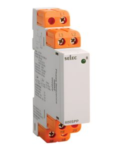 Selec 600SPP, Single Phase Preventer, Size 17.5x90mm, DIN Rail Mount