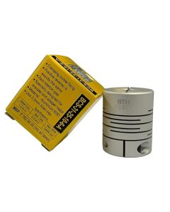 BCS-31-25-10-6-A||Spiral Aluminium Flexible Coupling, 10mmx6mm (Encoder, Stepper Motor) 