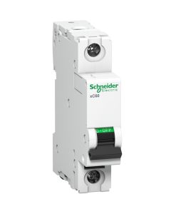 Schneider A9N1P02CGN, Miniature circuit breaker (MCB), 1 Pole, 2Amp, C Curve, 10kA