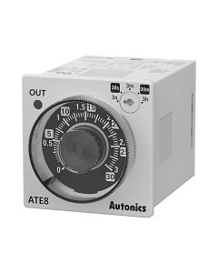 Autonics ATE8-46E, Simple Operation Analog Timer, 8 Pin Plug