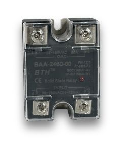 BAA-2460-00||AC Input AC Output, 60A Solid State Relay, Single Phase 