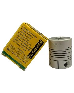 BCS-31-25-10-10-A||Spiral Aluminium Flexible Coupling, 10mmx10mm (Encoder, Stepper Motor) 