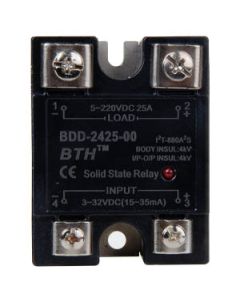 BDD-2425-00||DC Input DC Output, 25A Solid State Relay, Single Phase  