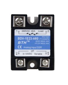 BDV-1E23-A80||Input 0~10VDC, Single Phase, 80A Analog Solid State Relay  