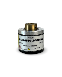 BI-38-H10-2000-NU||Incremental Rotary Encoder, Hollow Type, Diameter 38mm, Hollow Diameter 10mm, PPR 2000, NPN, 5~24V DC