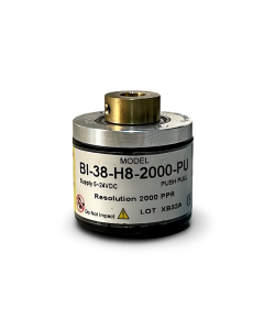 BI-38-H8-2000-PU||Incremental Rotary Encoder, Hollow Type, Diameter 38mm, Hollow Diameter 8mm, PPR 2000, Push Pull, 5~24V DC