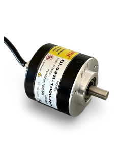 BI-52S-1000-NU||Incremental Rotary Encoder, Diameter 52mm, Shaft Type, Shaft Diameter 8mm, PPR 1000, NPN, 5~24V DC