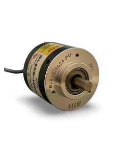 BI-52S-1024-PU||Incremental Rotary Encoder, Diameter 52mm, Shaft Type, Shaft Diameter 8mm, PPR 1024, Push Pull, 5~24V DC