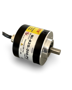 BI-52S-200-PU||Incremental Rotary Encoder, Diameter 52mm, Shaft Type, Shaft Diameter 8mm, PPR 200, Push Pull, 5~24V DC