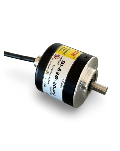 BI-52S-30-PU||Incremental Rotary Encoder, Diameter 52mm, Shaft Type, Shaft Diameter 8mm, PPR 30, Push Pull, 5~24V DC