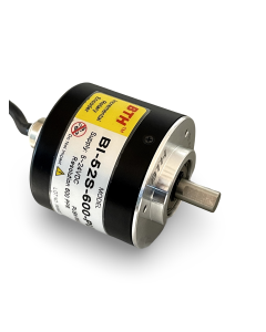 BI-52S-600-PU||Incremental Rotary Encoder, Diameter 52mm, Shaft Type, Shaft Diameter 8mm, PPR 600, Push Pull, 5~24V DC