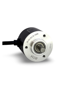 BI-E6-B2-N-1000||Incremental Rotary Encoder, Diameter 38mm, Shaft Type, Shaft Diameter 6mm, PPR 1000, NPN, 5~24V DC, AB Output