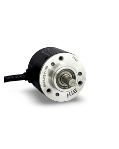 BI-E6-B2-P-100||Incremental Rotary Encoder, Diameter 38mm, Shaft Type, Shaft Diameter 6mm, PPR 100, Push Pull, 5~24V DC, AB Output
