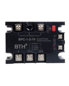 BPC-1-2-10||Input 4~20mA/0~10VDC, Single Phase, 10A Solid State Relay 