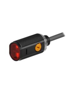 Autonics BRQP3M-PDTB, 3m Sensing, Retroreflective type(built-in polarizing filter), Cylindrical Photoelectric Sensor