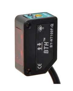 BY-NT100F-Q||Small Diffuse Photo Sensor, Sensing Range 100mm, NPN