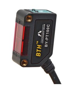 BY-PT100C||Small Convergent Beam photo sensor, Sensing Range 100mm, PNP