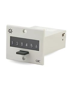 GIC CR-26 SD31A-385, 6 Digits, 24V DC Impulse Counter, Panel Mount