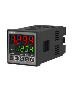 Autonics CT4S-1P4T, 100-240VAC~ 50/60Hz, 4-digit 7-segment LED, Programmable Digital Counter/Timer