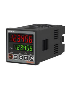 Autonics CT6S-1P2, 24VAC~ 50/60Hz, 24-48VDC, 6-digit 7-segment LED, Programmable Digital Counter/Timer