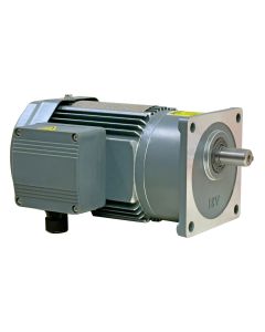 GV18-200W-12.5S ||Three Phase AC Medium Geared Motor, 200Watt, Ratio 1:12.5, Shaft Diameter 18mm, Vertical Mounting