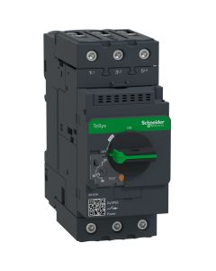 Schneider GV3P65, Motor Protection Circuit Breaker (MPCB), TeSys GV3, 3P, 48-65 A, thermal magnetic, EverLink terminals