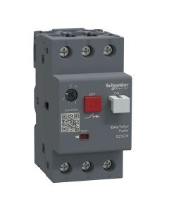 Schneider GZ1E04, Motor Circuit Breaker, Easy TeSys Power, GZ1E, AC-3, 3 Pole , 0.40~0.63A, Thermal Magnetic Trip