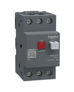 Schneider GZ1LE16, Motor Circuit Breaker, Easy TeSys Power, GZ1LE, 3 Pole, Push-Button, 14A, Magnetic Trip
