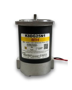K8DG25N1||25 Watt 12V DC Motor, Pinion Shaft, Flange 80mm
