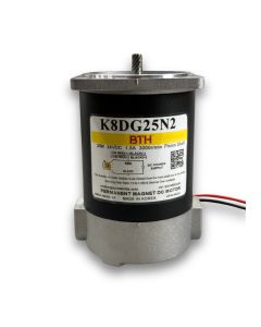K8DG25N2 ||25 Watt 24V DC Motor, Pinion Shaft, Flange 80mm