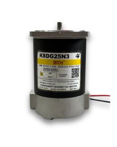 K8DG25N3 ||25 Watt DC Motor, Pinion Shaft, Flange 80mm, Supply 90V DC