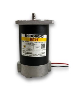K9DG60N3 ||60 Watt DC Motor, Pinion Shaft, Flange 90mm, Supply 90V DC