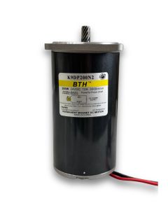 K9DP200N2 ||200 Watt 24V DC Motor, Pinion Shaft, Flange 90mm