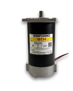 K9DP200N3 ||200 Watt DC Motor, Pinion Shaft, Flange 90mm, Supply 90V DC