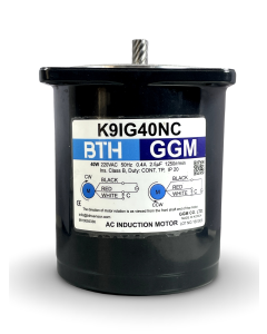 K9IG40NC ||Single Phase 40 Watt Induction Motor, Pinion Shaft, Flange 90mm 