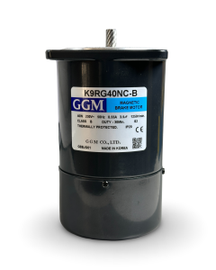 K9RG40NC-B ||Single Phase 40 Watt Brake Motor, Pinion Shaft, Flange 90mm, 230VAC