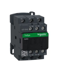 Schneider LC1D12F7, TeSys D contactor - 3P, 440V, 12 A, 110V AC coil