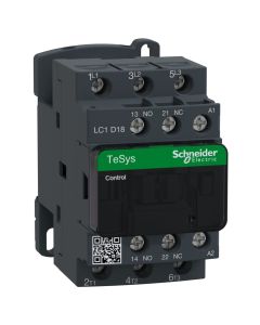 Schneider LC1D18B7, TeSys D contactor - 3P, 440V, 18 A, 24V AC coil