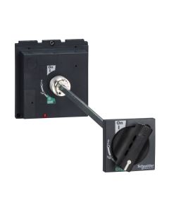 Schneider LV432598, Extended Rotary Handle, PowerPact Multistandard L, EasyPact CVS 400/630, black standard handle, IP55