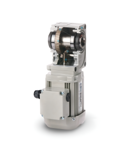 MDSY20S-15N020-5||Three Phase Helicross Hollow AC geared motor, Gear Ratio 1:15, Hollow Diameter 20mm, 200Watt, 440VAC  