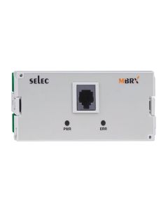 Selec MIBRX-DSP-AP-6M, Modular type PLC - MIBRX, Adapter Plate for independent display, DIN Rail Mount