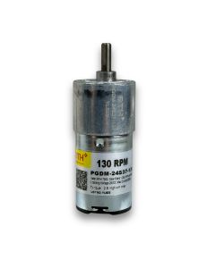PGDM-24S37-130||24V DC Geared Motors, RPM 130, Gear Ratio 1:050, Length 77mm  