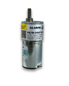 PGDM-24S37-92.8||24V DC Geared Motors, RPM 92.8, Gear Ratio 1:070, Length 77mm  