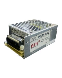 PLRS-25-5||Single Output Power Supply, 5V/5A Output, Panel Mount 