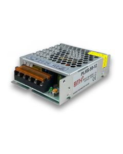 PLRS-50-12 Single||Output, Low Profile Power Supply, 12V/4.2A Output, Panel Mount  