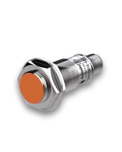 Autonics PRCM18-5DP, Cylindrical Inductive Proximity Sensor, Sensing Distance 5mm, PNP, 3-Wire, Flush Type
