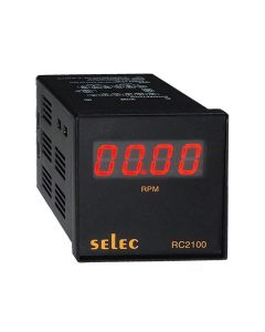 Selec RC2100, 4 Digits LED Rate Indicators, 72x72mm, Panel Mount